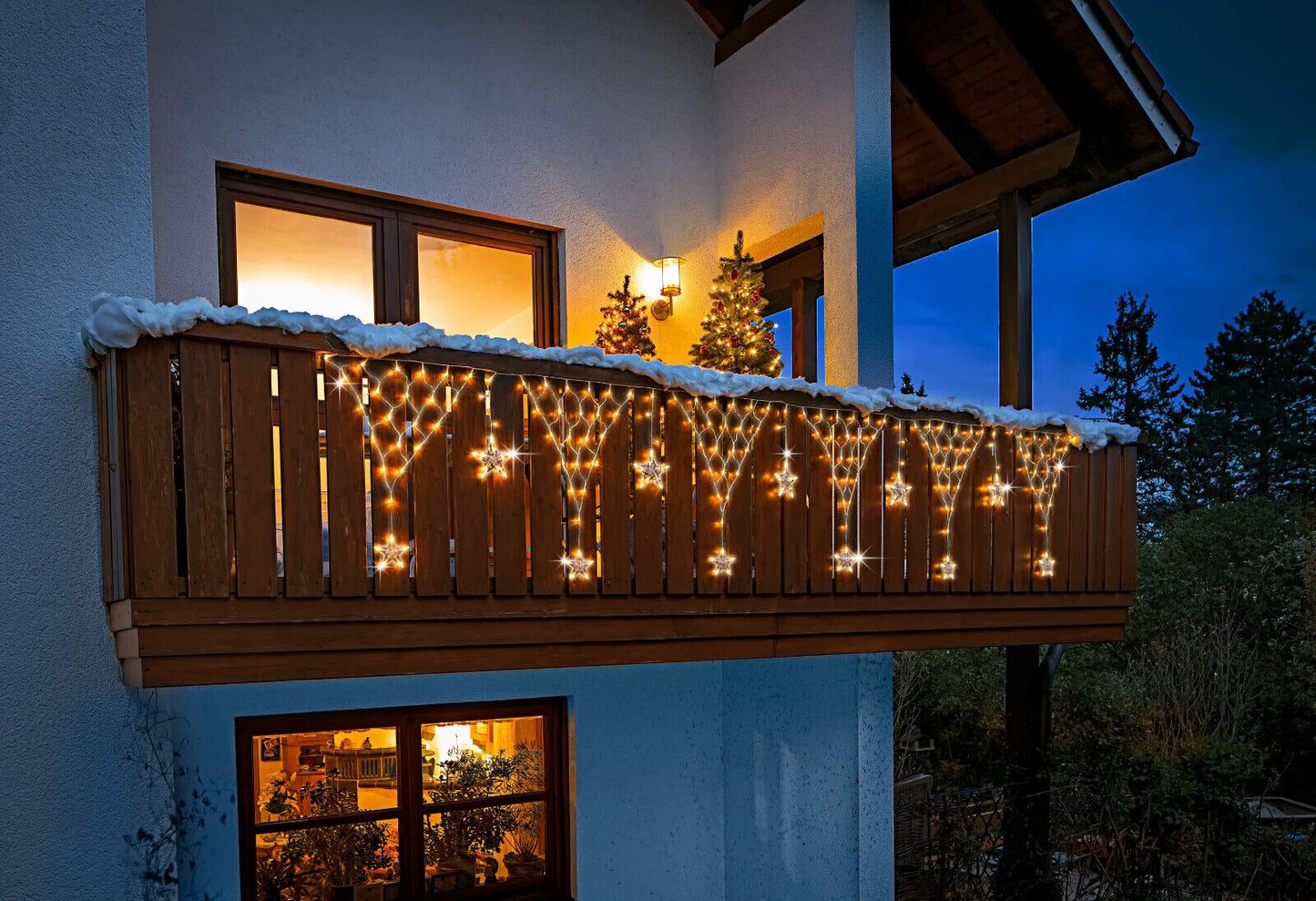 LED-Lichterkette "Sternenlicht" 4m