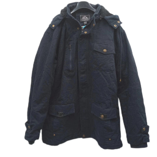 MAGCOMSEN Outdoor Cargojacke für Herren gefütterte Winterjacke Armee Jacke