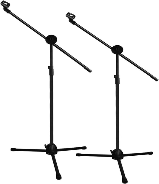 Mikrofonständer 2er-Pack, Ohuhu Stativ Boom Mikrofonständer, Dual Mic Clip, zusa
