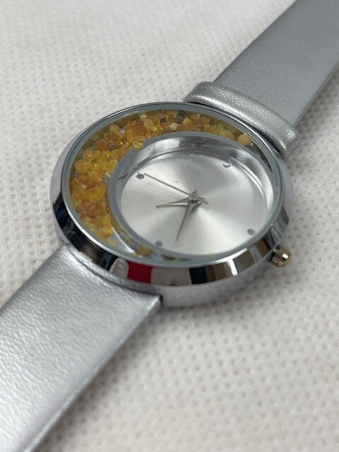 Crystal Blue Fashion For Fun Damen Uhr Mit Steienen Frauen Armbanduhr