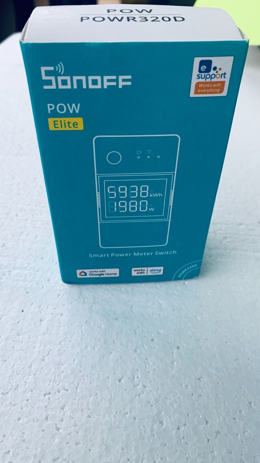 Sonoff POWR3 Elite 20A WiFi Smart Schalter Modul App Steuerung Energiemessung