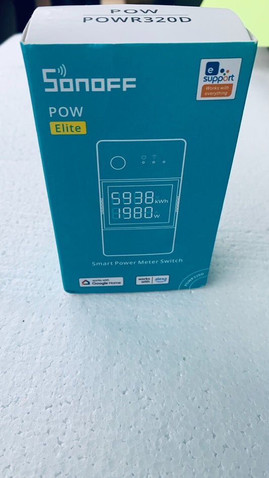Sonoff POWR3 Elite 20A WiFi Smart Schalter Modul App Steuerung Energiemessung
