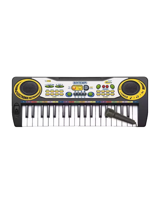 Tastatur 37 Tasten Electronic Keyboard Mit Mikrofon 12 3730 Bontempi