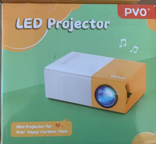 Mini Beamer, Vamvo YG300 Pro-Mini-Projektor, Tragbarer Filmprojektor 1080P Unter
