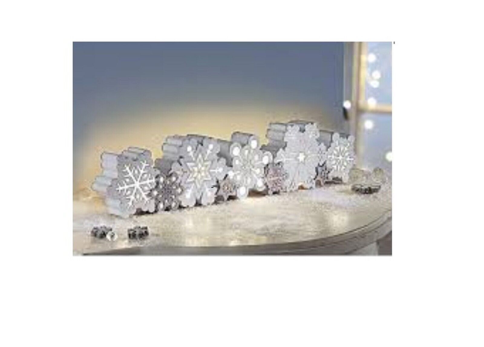 LED-Deko Eiskristalle 50 cm