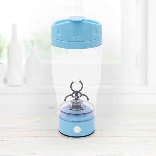Go Shaker Einschalten – Shaken – Trinken Elektrischer Eiweisshaker Trinkflasche