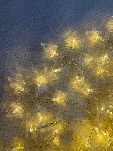 LED-Lichtervorhang "Sternentraum"