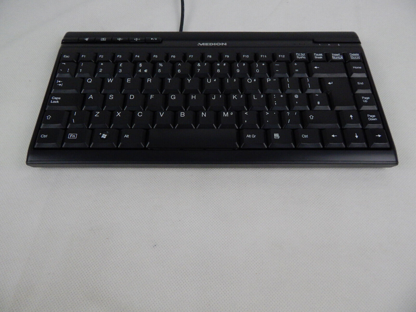 Medion 5139U Tastatur Keyboard QWERTY UK  USB schwarz NEU