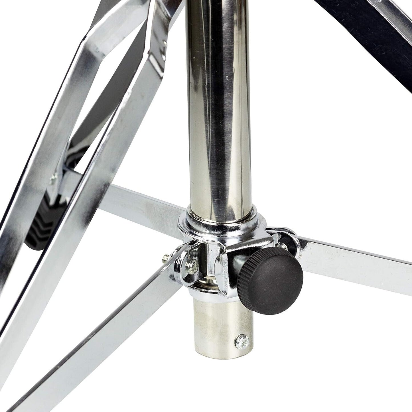 RockJam Verstellbarer Trommelhocker mit gepolstertem Sitz
