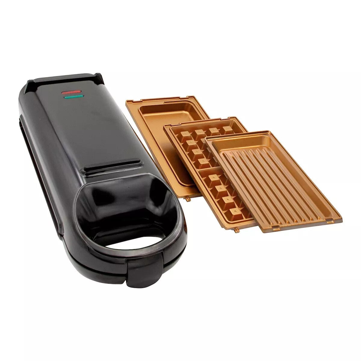 Livington Flipswitch Sandwich-Waffel-Grill Waffeleisen Multifunktionsgrill Grill
