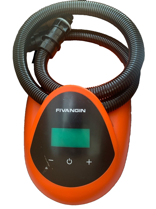 Elektrische Luftpumpe FIVANGIN SUP Luft Pumpe 20PSI 12V DC Orange Sport