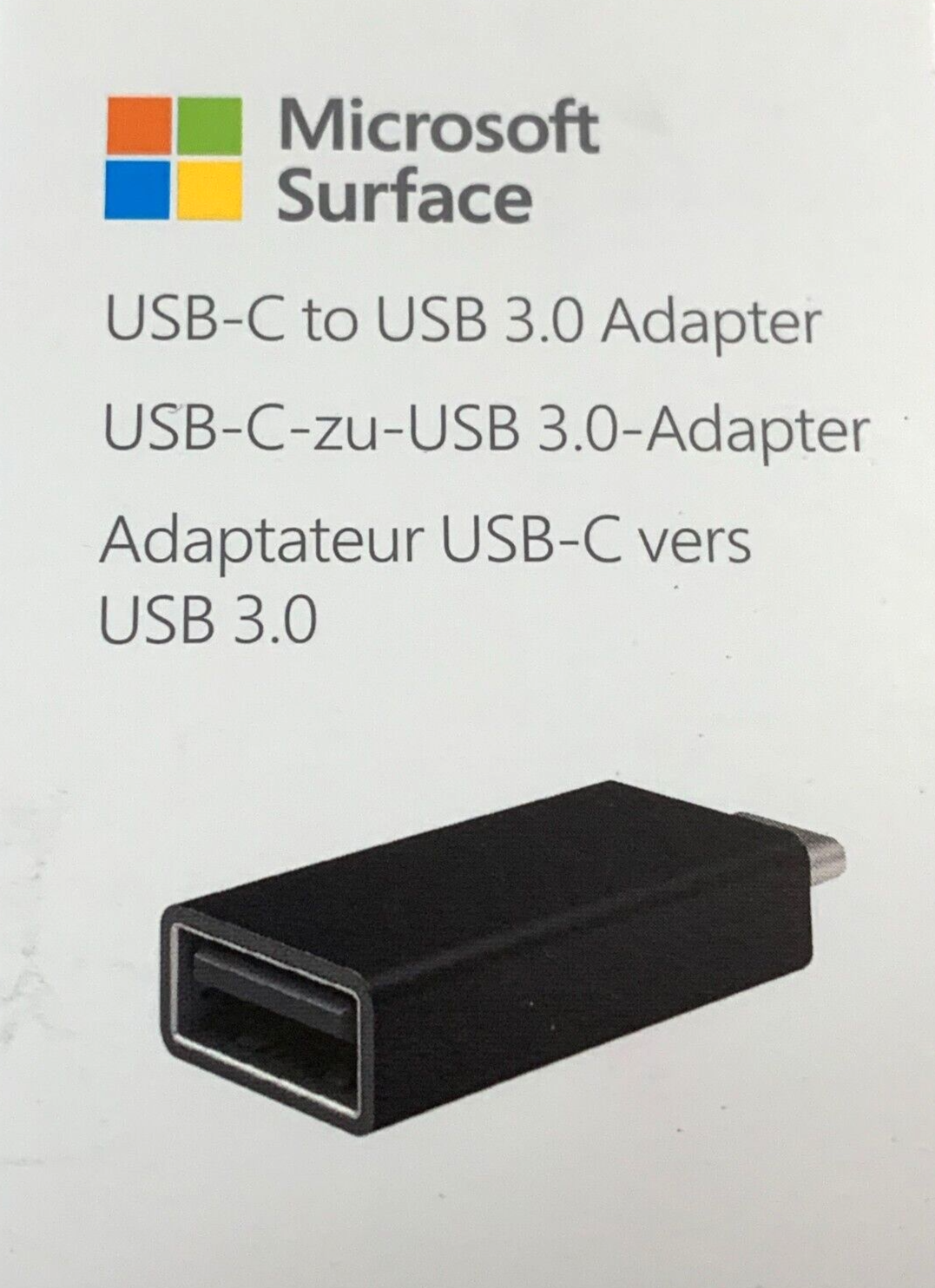 Microsoft USB 3.2 Gen 1 (USB 3.0) Adapter [1x USB 3.2 Gen 1 Buchse A (USB 3.0) -