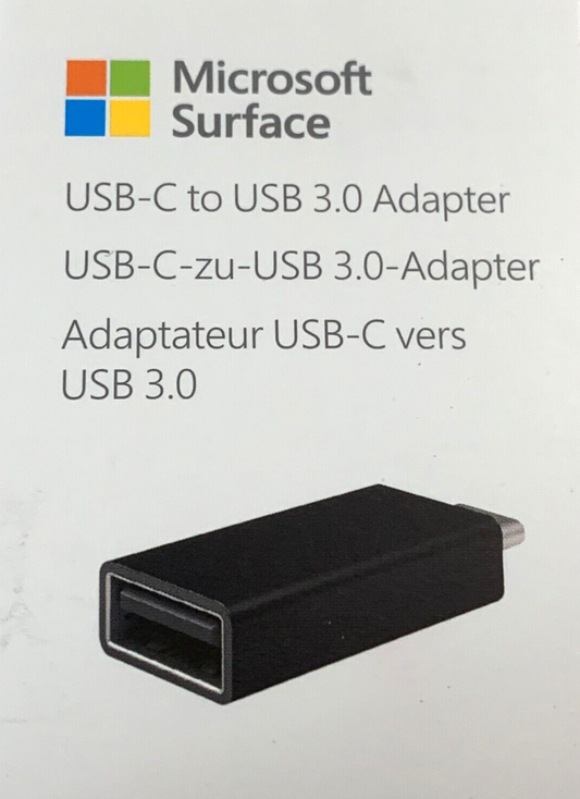 Microsoft USB 3.2 Gen 1 (USB 3.0) Adapter [1x USB 3.2 Gen 1 Buchse A (USB 3.0) -