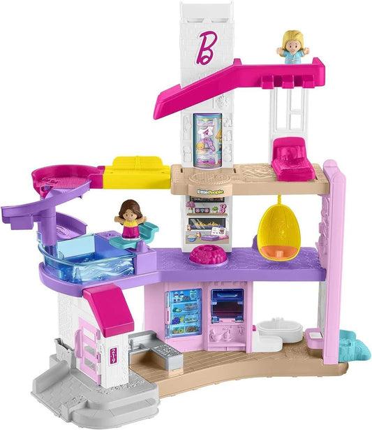 Fisher-Price Little People Barbie Traumhaus – mehrsprachig, interaktives Spielse