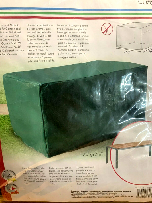Abdeckhülle für Tisch  153x98x78cm