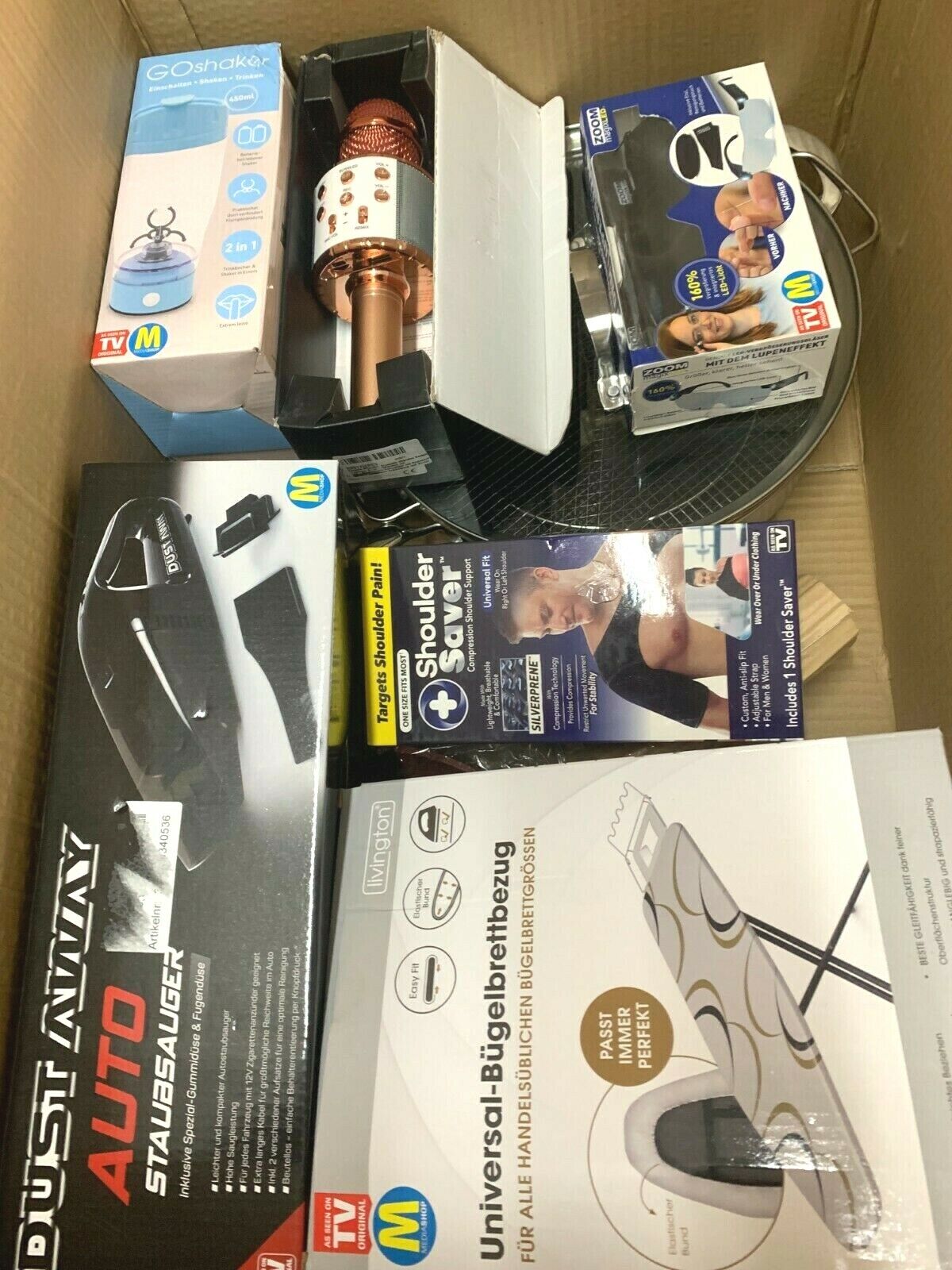 1 Kiste mit neuwertigen Ware B - Ware