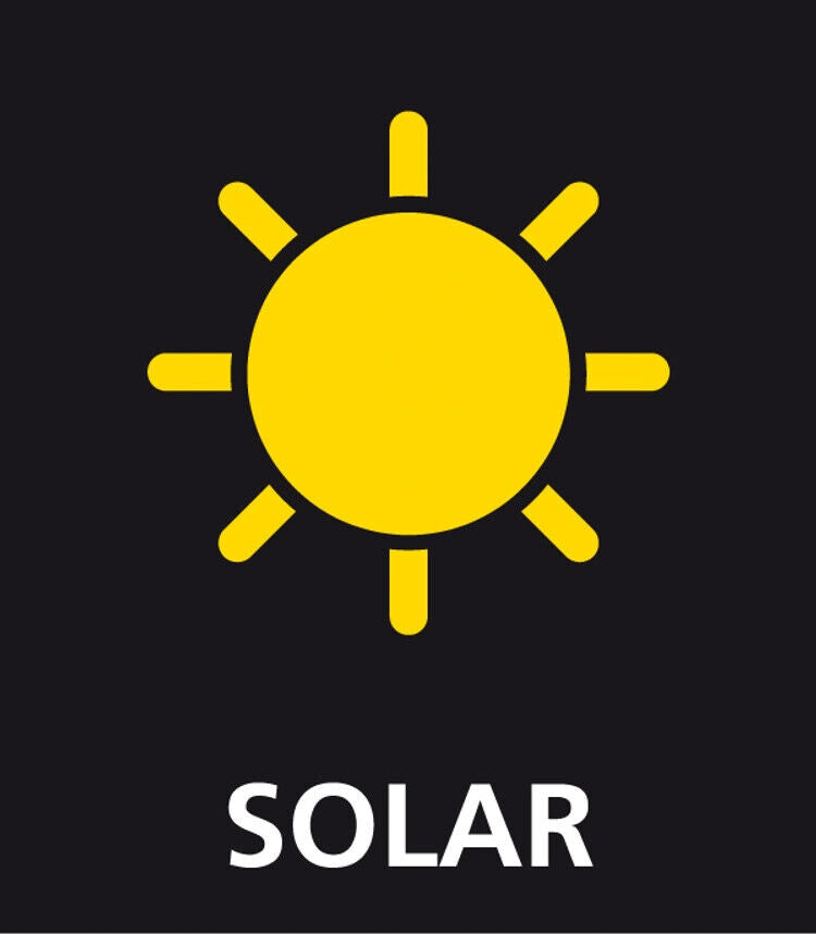 Solar-Gartenstecker (Schirm: 3er-Set) Licht-Dekoration Regenschirm Blüten Bunt