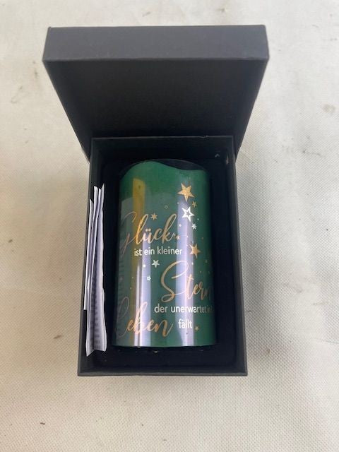 Geschenkeset LED-Kerze Sternenstunde