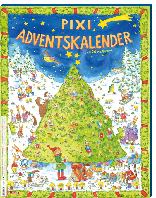 Pixi "Entdecke" Adventskalender mit 24 lustigen Geschichten Advent Kalender