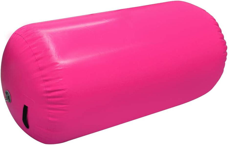 Air Roll Aufblasbare Luft Rollen Yoga Gymnastik Zylinder Gym Air Barrel mit Pump