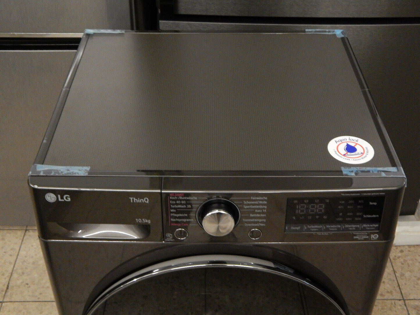 LG WaschmaschineF6WV710P2S 10,5 kg in Schwarz 1600U/min Inverter Motor Appfähig