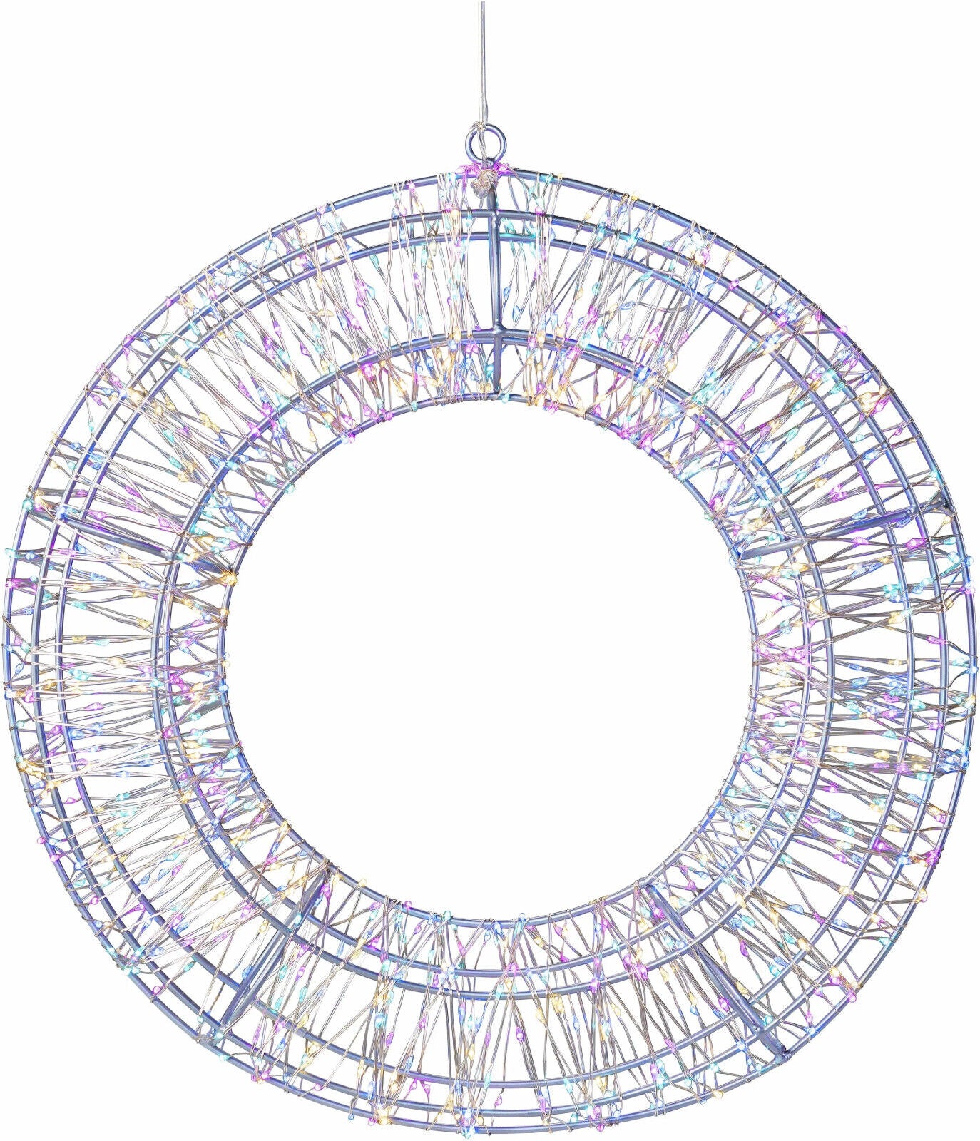 LED-Dekokranz "Pastel Shine" 960 LEDs Advent Deko Weihnachtsdeko LED Dekoration