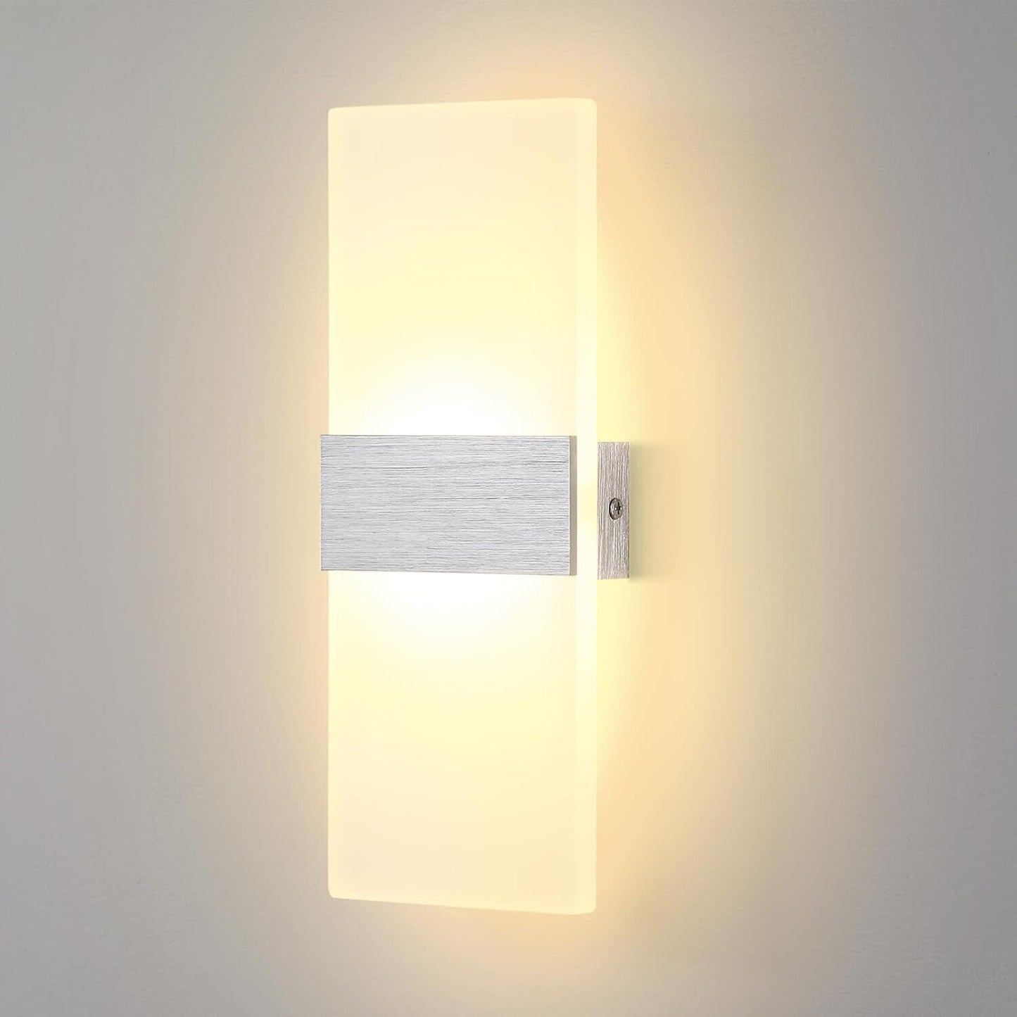 Lightsjoy LED Wandlampe Innen Moderne Wandleuchte up and down Flurlampe Wand Bel