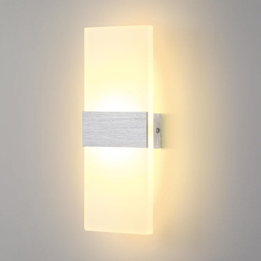 Lightsjoy LED Wandlampe Innen Moderne Wandleuchte up and down Flurlampe Wand Bel