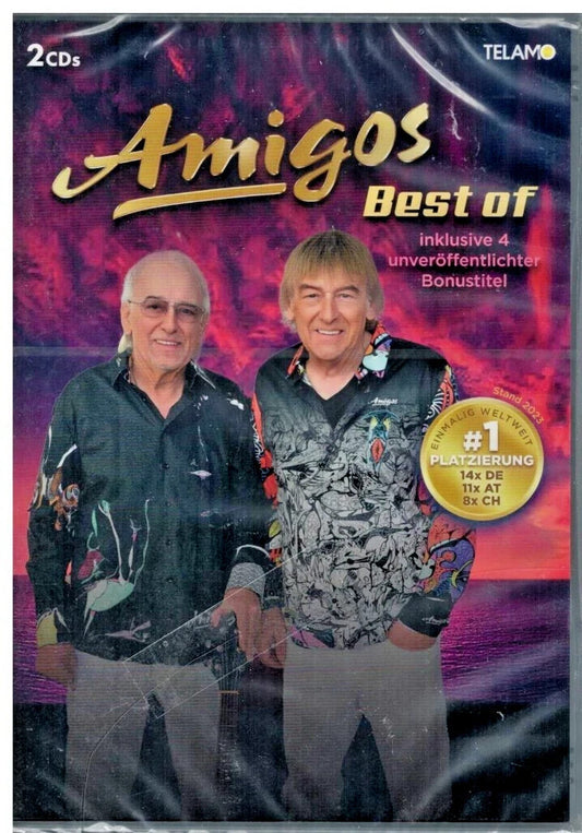 Amigos Best of 2 CDs + Exklusiver Schlüsselanhänger – RAR -