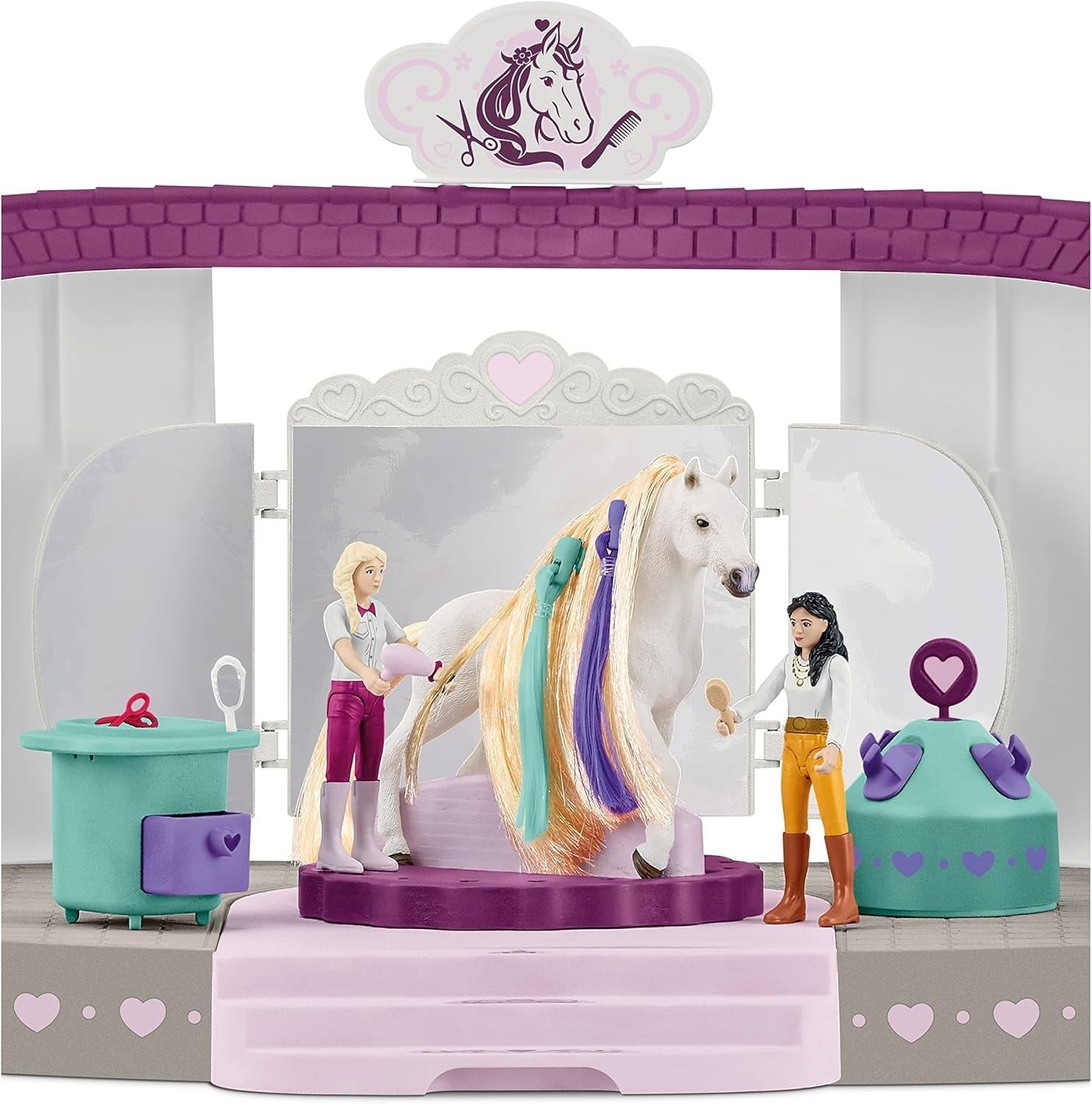 Schleich HORSE CLUB 42588 Sofia's Beauties Pferde Beautysalon