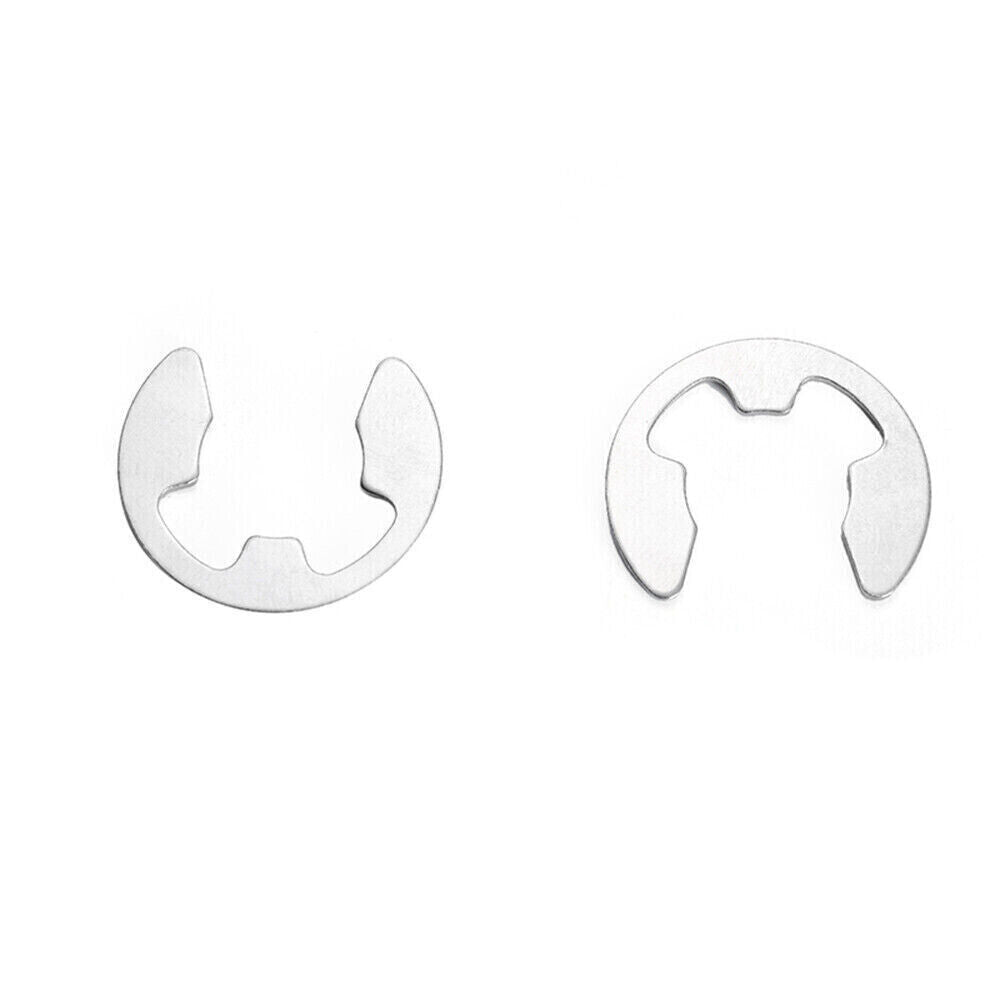 4 mm E-CLIP Außen Sicherungsring Sprengring für Welle DIN 6799 Edelstahl 4mm M4