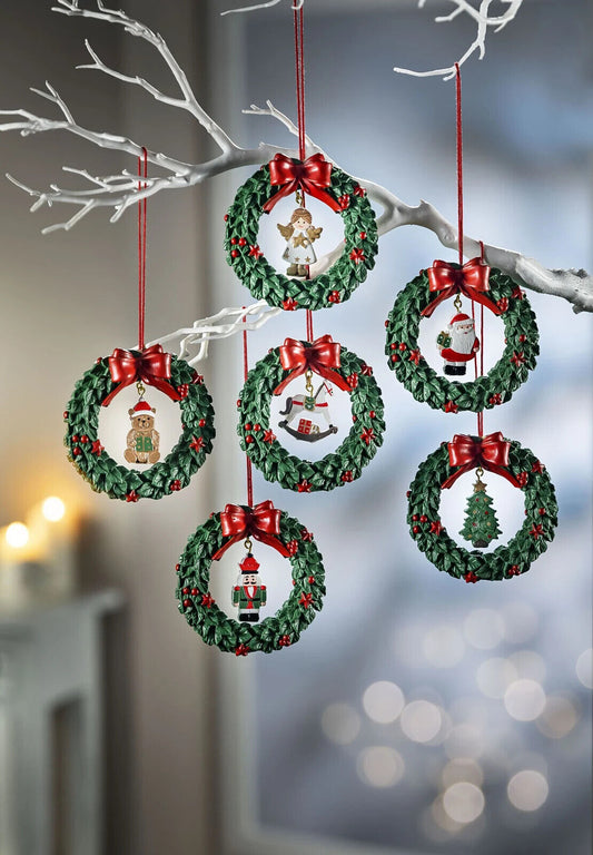 Dekohänger "Weihnachten" 6er-Set