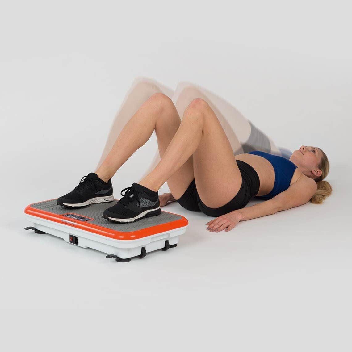 Vibroshaper Fitness Vibrationsplatte mit Zubehör Sport Fitness Gerät für Zuhause