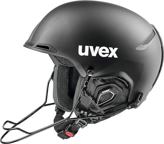 uvex Unisex-Erwachsene JAKK+ sl Skihelm, Black mat, 59-62 cm
