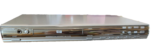 Medion Slimline Design DVD Player MD 7457 silber