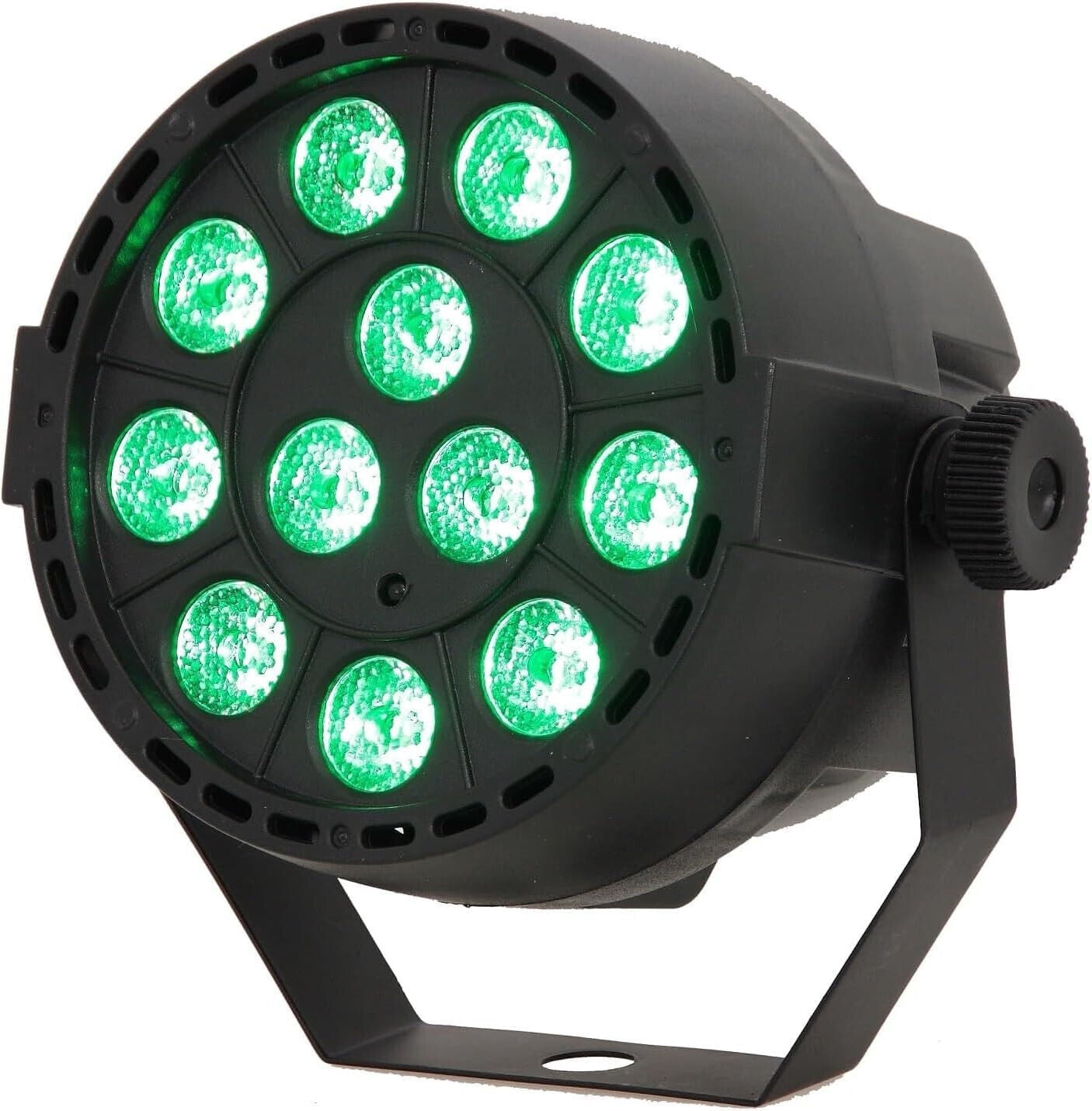 Ibiza - PAR-MINI-RGB3 - PAR-Scheinwerfer mit 12 RGB-LEDs mit je 3 W 3-IN-1