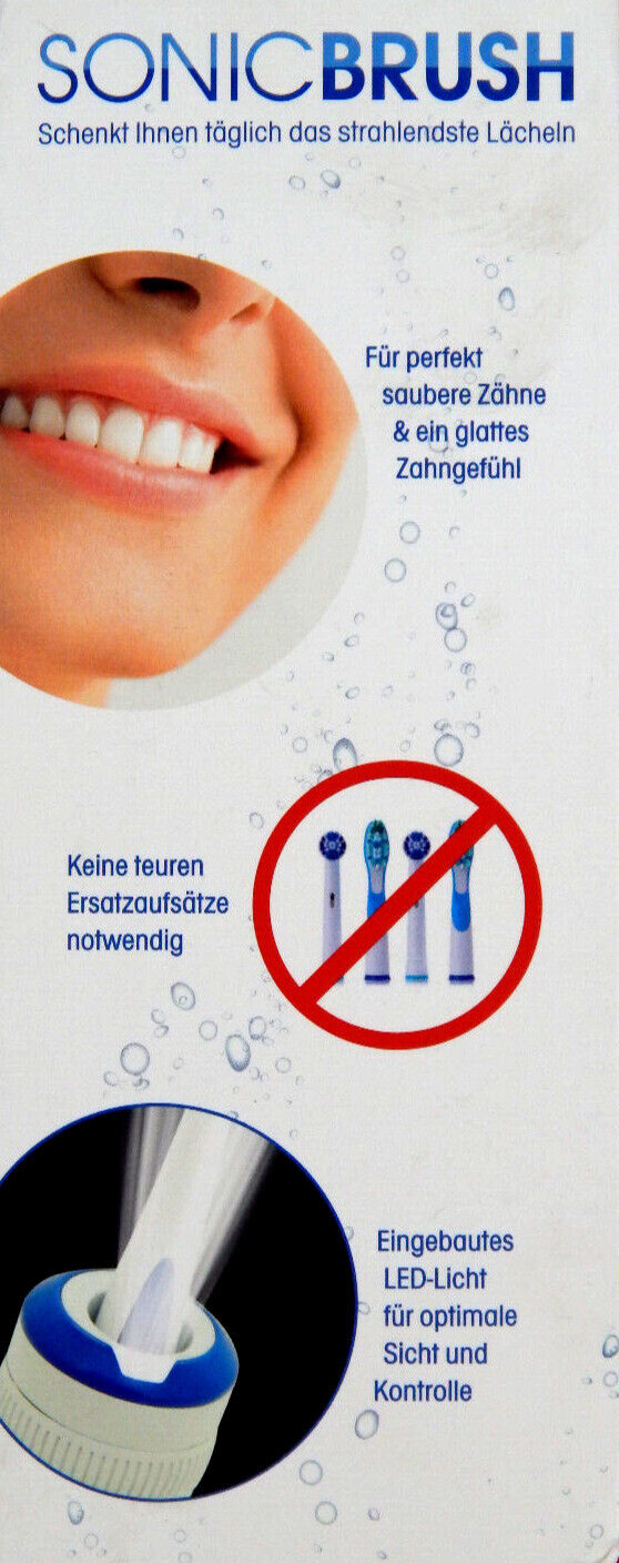 Sonic Brush Verwandelt jede Zahnbürste in eine Schall-Zahnbürste