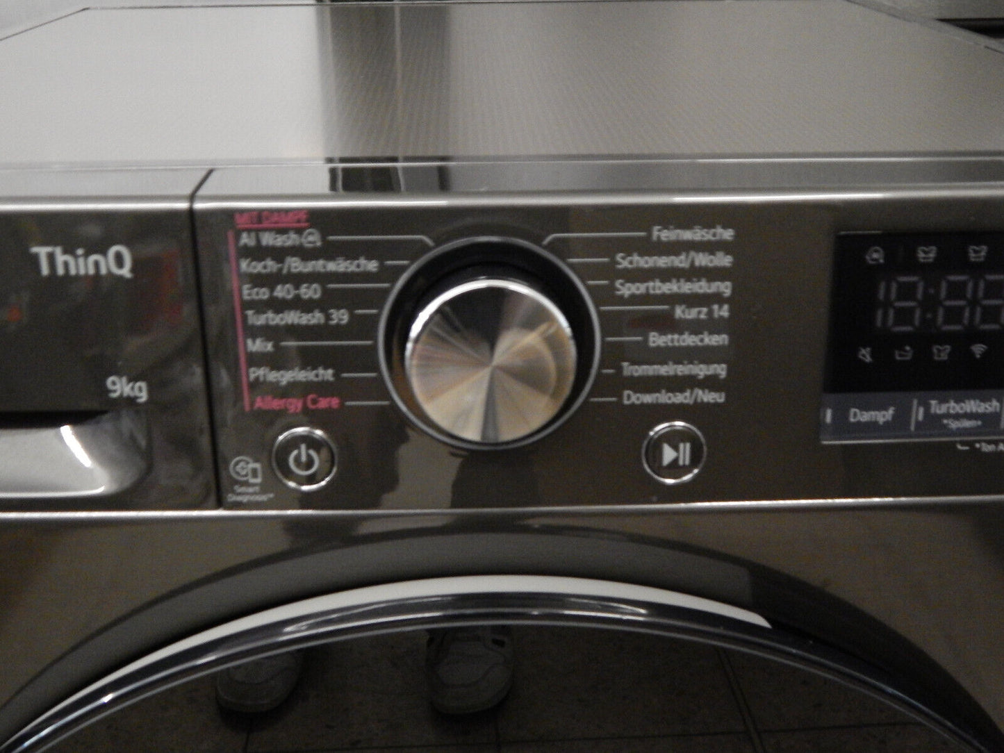 LG Waschmaschine F4WR709YB2019 9kg in Schwarz 1400U/min Inverter Motor Appfähig