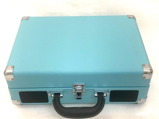 Victrola Suitcase Turntable 3-Gang Bluetooth Kofferplattenspieler - Türkis