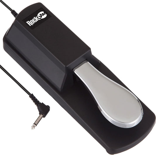 Rockjam Sustain Pedal Für Digitale Klaviere Und Elektronische Tastaturen