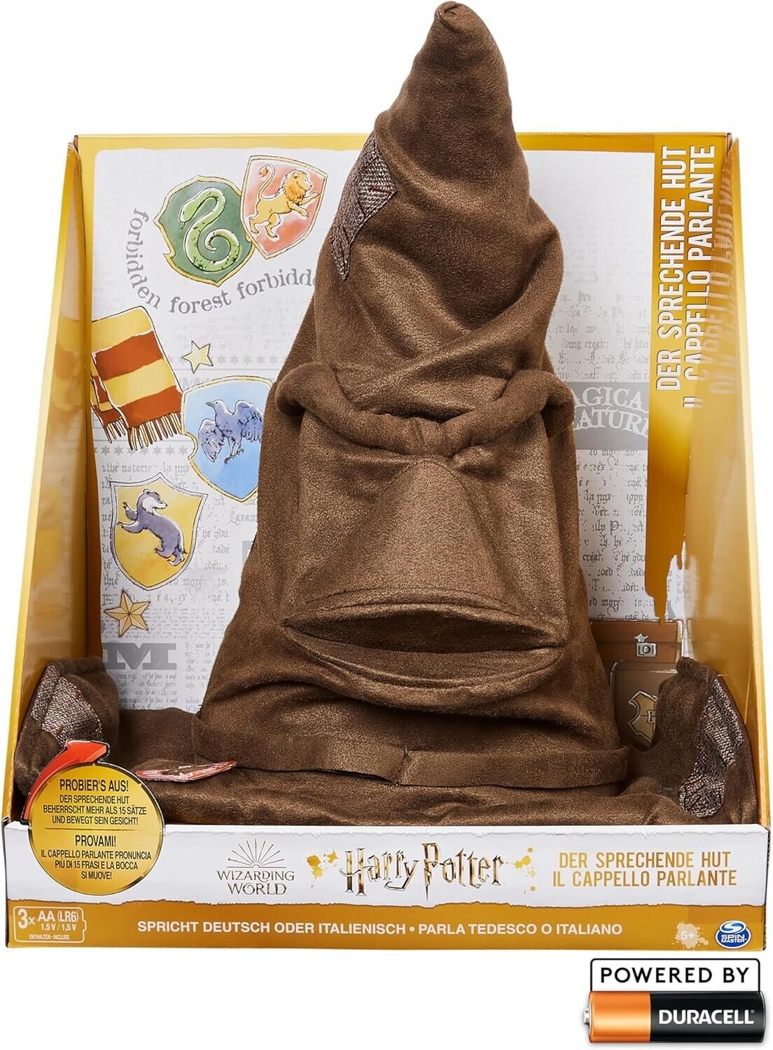 Spin Master Wizarding World Harry Potter - Interaktiver Sprechender Hut