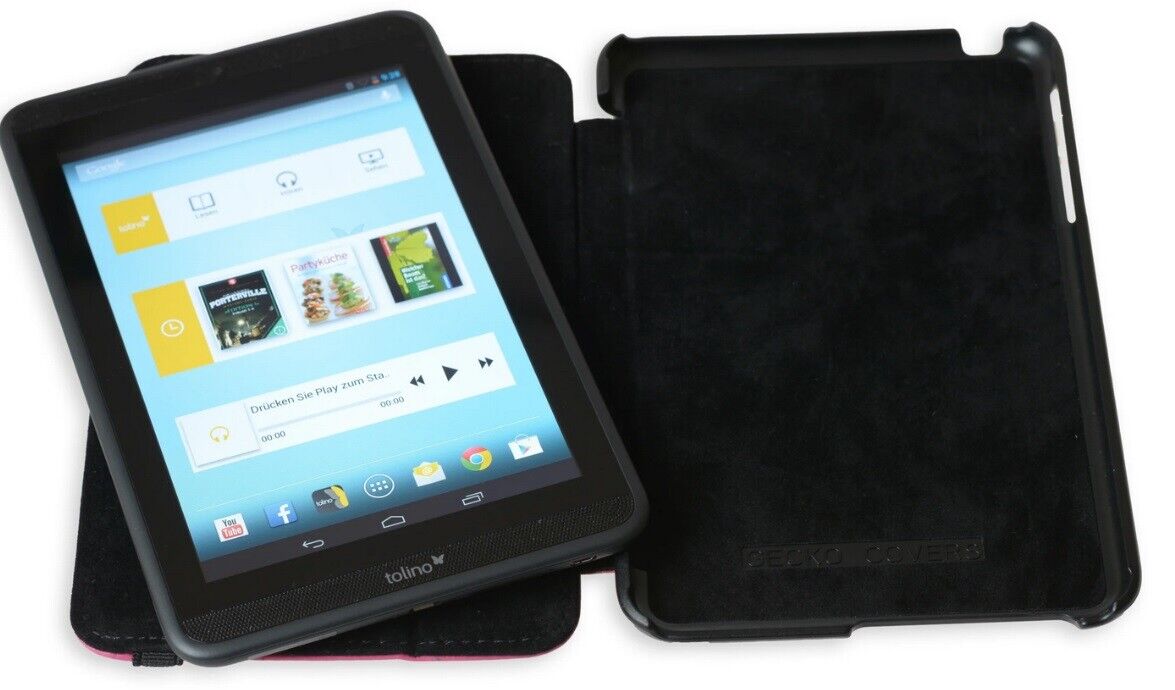 Gecko Covers Tolino Tab 7" Slimfit Tasche (Farbe: pink)