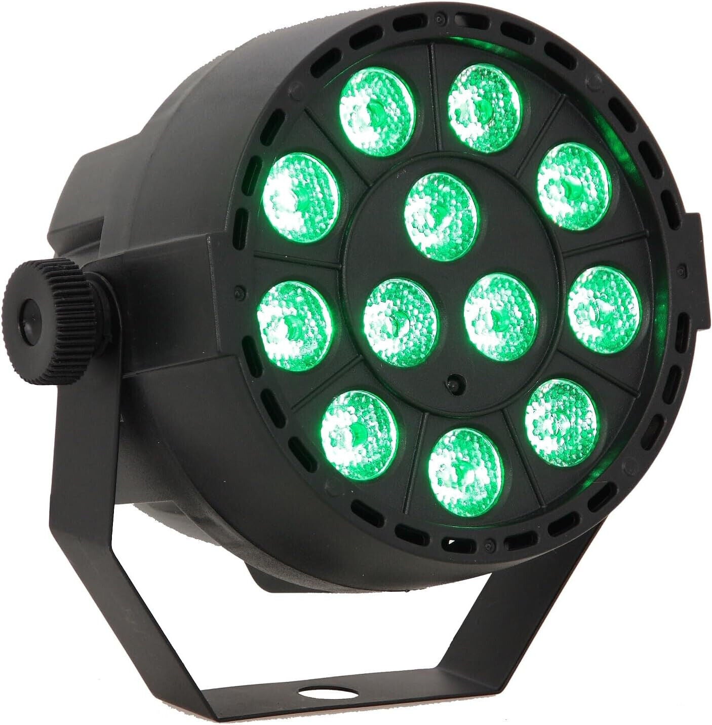 Ibiza - PAR-MINI-RGB3 - PAR-Scheinwerfer mit 12 RGB-LEDs mit je 3 W 3-IN-1