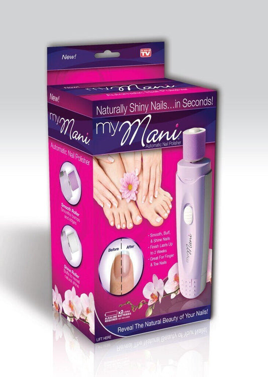 My Mani Automatische Nail Polierer glatte, Buff, & Shine Nägel inkl. 30 Aufsätze