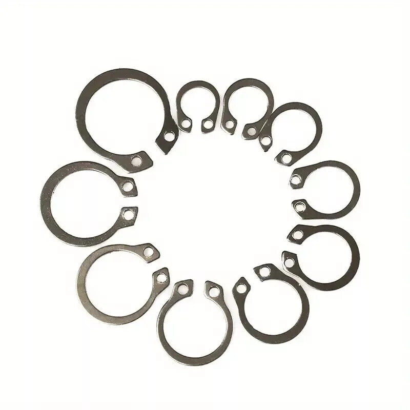 Sicherungsring M3 bis M25 DIN 471 Außen, Seegering, Edelstahl A2, 3mm - 25mm