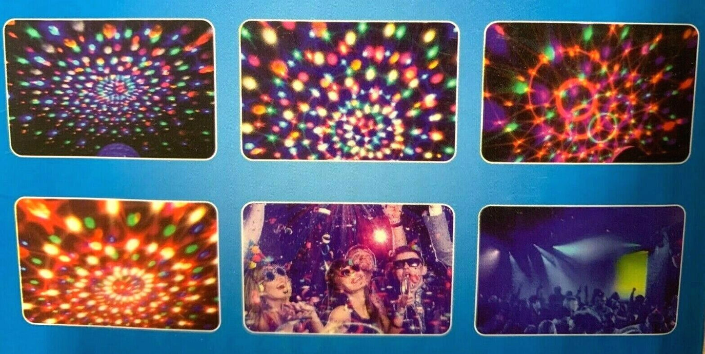 LED Discokugel Lichteffekt RGB Bühnenbeleuchtung Bühnenlicht DJ Party Lampe 