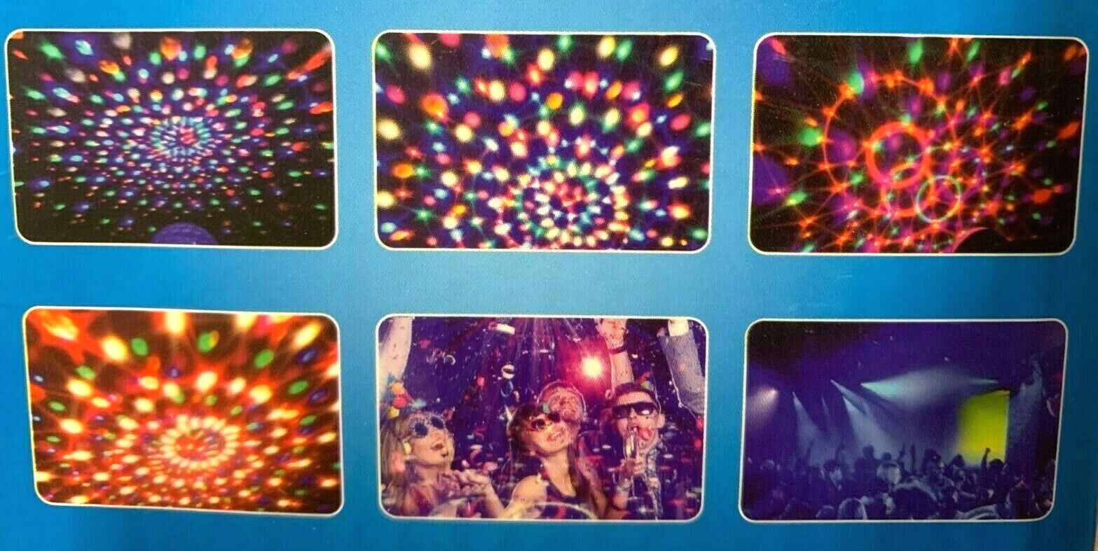 LED Discokugel Lichteffekt RGB Bühnenbeleuchtung Bühnenlicht DJ Party Lampe 