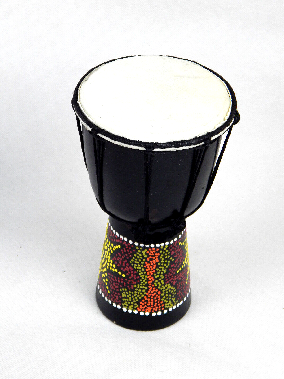 Djembe Trommel Bongo Afrika Holz 25 cm Musik Instrument Rhythmus Percussion 25cm