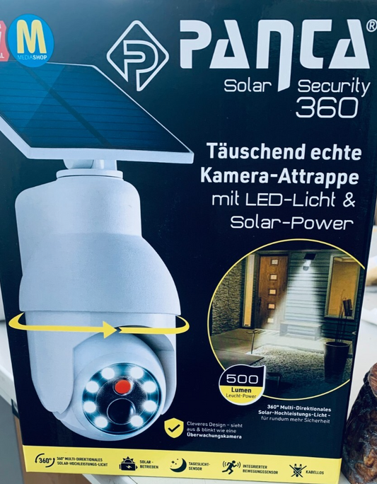 Panta Solar Sec 360 LED Kamera Attrappe