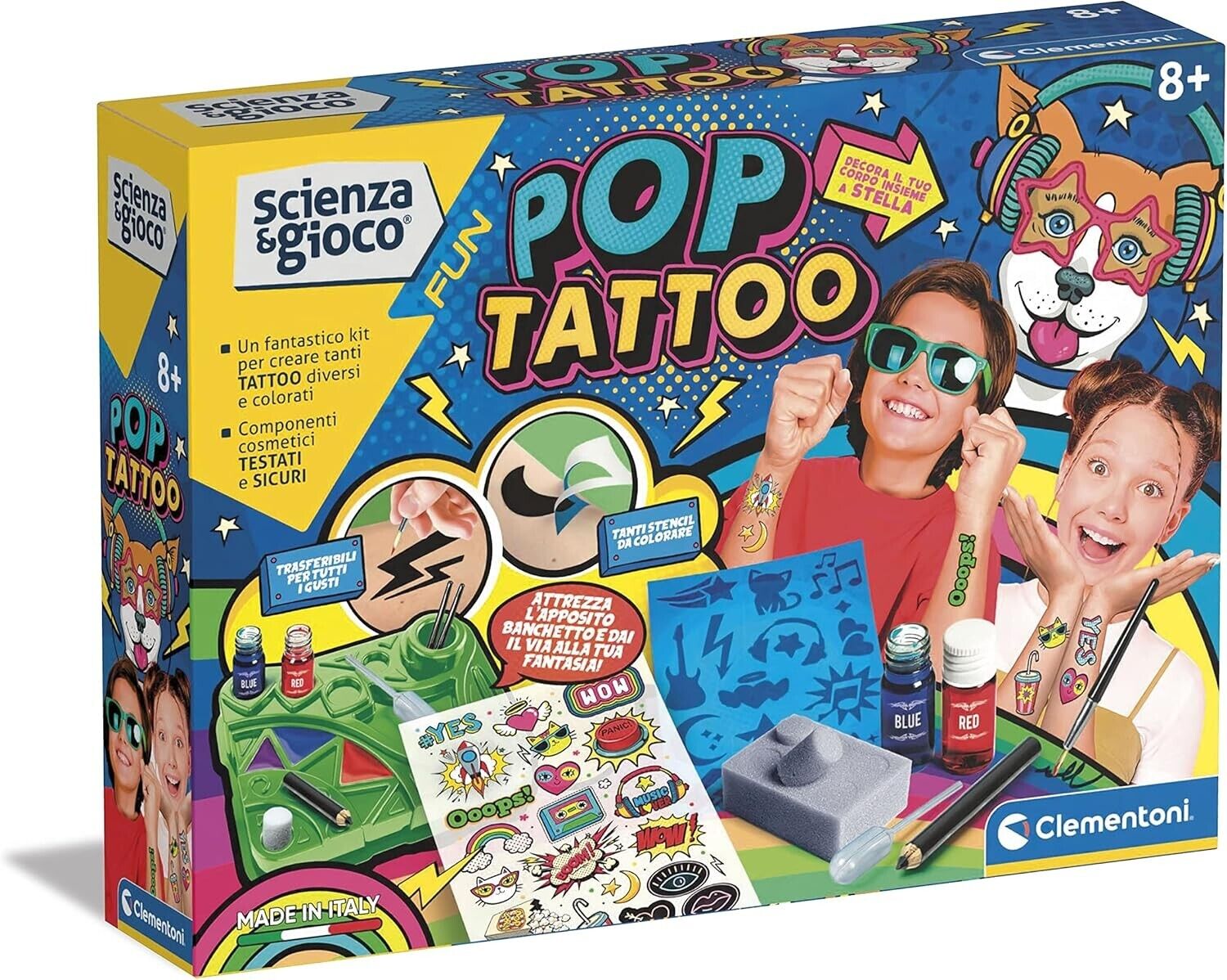 Educativo Clementoni Tattoo Pop